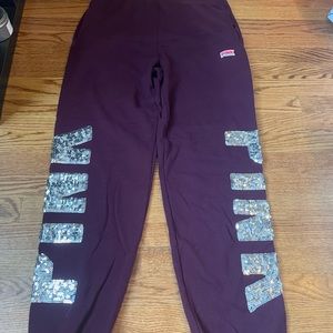 Victorias Secret Pink Bling Sweat Pants